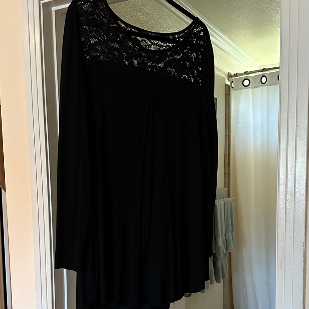 Laksmi Black Lace Women's Blouse